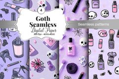 Goth Seamless Pattern Digital Paper - 04 Seamless Patterns Product Image 1