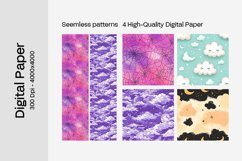 Goth Seamless Pattern Digital Paper - 04 Seamless Patterns Product Image 2