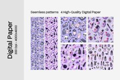 Goth Seamless Pattern Digital Paper - 04 Seamless Patterns Product Image 2