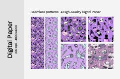 Goth Seamless Pattern Digital Paper - 04 Seamless Patterns Product Image 2