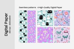 Goth Seamless Pattern Digital Paper - 04 Seamless Patterns Product Image 2