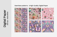 Goth Seamless Pattern Digital Paper - 04 Seamless Patterns Product Image 2