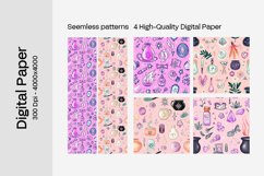 Goth Seamless Pattern Digital Paper - 04 Seamless Patterns Product Image 2