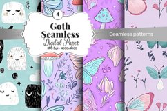 Goth Seamless Pattern Digital Paper - 04 Seamless Patterns Product Image 1