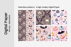Goth Seamless Pattern Digital Paper - 04 Seamless Patterns Product Image 2