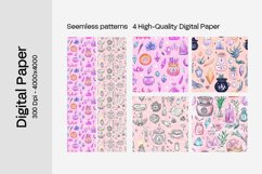 Goth Seamless Pattern Digital Paper - 04 Seamless Patterns Product Image 2