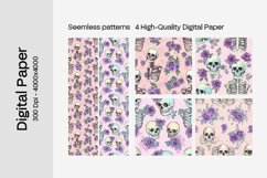 Goth Seamless Pattern Digital Paper - 04 Seamless Patterns Product Image 2