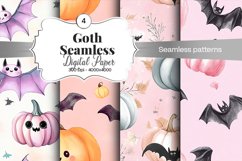 Goth Seamless Pattern Digital Paper - 04 Seamless Patterns Product Image 1