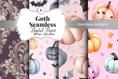 Goth Seamless Pattern Digital Paper - 04 Seamless Patterns Product Image 1