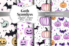 Goth Seamless Pattern Digital Paper - 04 Seamless Patterns Product Image 1