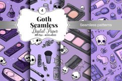 Goth Seamless Pattern Digital Paper - 04 Seamless Patterns Product Image 1