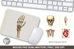 Gothic Anatomy Mouse Pad Product Image 1