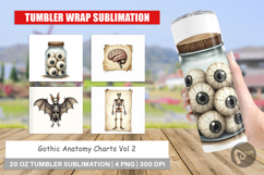 Gothic Anatomy Tumbler Product Image 1