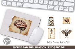 Gothic Anatomy Mouse Pad Product Image 1