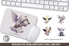 Mouse Pad Gothic Angel Ghosts Product Image 1