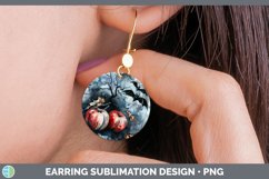 GorgeousGothic Round Earrings design.