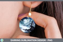 GorgeousGothic Round Earrings design.