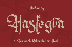 Hasfegia - Gothic Grunge Font Product Image 1
