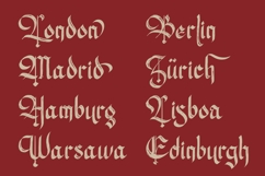 Hasfegia - Gothic Grunge Font Product Image 2