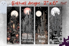 Gothic bookmark bundle, mystical sublimation book bookmarks Product Image 4