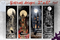 Gothic bookmark bundle, mystical sublimation book bookmarks Product Image 5