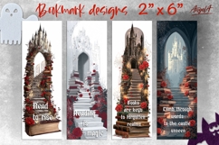 Gothic bookmark bundle, mystical sublimation book bookmarks Product Image 8