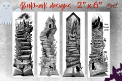 Gothic bookmark bundle, mystical sublimation book bookmarks Product Image 9