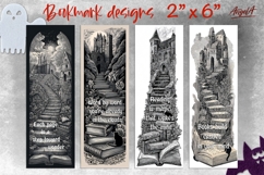 Gothic bookmark bundle, mystical sublimation book bookmarks Product Image 10