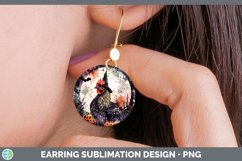 GorgeousGothic Round Earrings design.