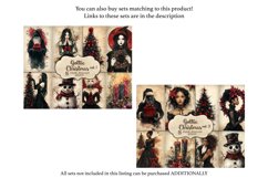 Gothic Christmas Junk Journal Kit, Xmas Scrapbook Paper, GlamArtZhanna, Winter Journal Cards, Holiday Ephemera, African American Junk Journal, Xmas Picture Collage, Creepy Christmas, Spooky Junk Journal Paper, Vintage Digital Collage Sheet