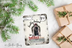 Gothic Christmas Money Card PNG | Christmas Printable Product Image 3