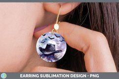 GorgeousGothic Round Earrings design.