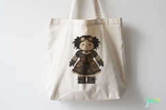Gothic Doll Sublimation Clipart Product Image 4