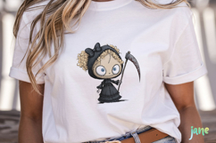 Gothic Doll Sublimation Clipart Product Image 2