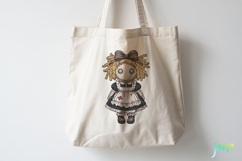 Gothic Doll Sublimation Clipart Product Image 4