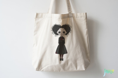 Gothic Doll Sublimation Clipart Product Image 4
