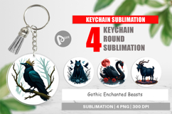Keychain Gothic Enchanted Beasts Product Image 1