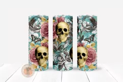 Goth Skinny Tumbler, Halloween Design PNG, Skinny Tumbler 20 OZ, Gothic Tumbler Wrap, Dripping Rose Design, Horror Tumbler Decal, Floral Tumbler Wrap, Straight And Tapered, Glitter Waterslide, Printable Design PNG, Sublimation Tumbler V Split Tumbler Png