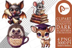 Gothic Forest Academic Sublimation Product Image 1