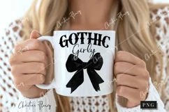 Coquette Gothic Girly PNG | Halloween PNG Product Image 2
