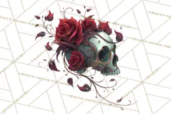 Spooky Cute Goth Glam Clip Art PNG for Halloween Designs Product Image 2