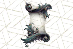 Spooky Cute Goth Glam Clip Art PNG for Halloween Designs Product Image 4