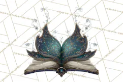 Spooky Cute Goth Glam Clip Art PNG for Halloween Designs Product Image 2