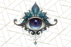 Spooky Cute Goth Glam Clip Art PNG for Halloween Designs Product Image 3