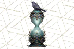 Spooky Cute Goth Glam Clip Art PNG for Halloween Designs Product Image 2