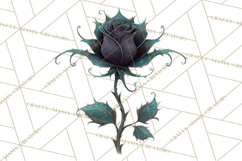 Spooky Cute Goth Glam Clip Art PNG for Halloween Designs Product Image 4