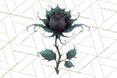Spooky Cute Goth Glam Clip Art PNG for Halloween Designs Product Image 4