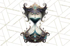 Spooky Cute Goth Glam Clip Art PNG for Halloween Designs Product Image 4