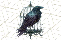 Spooky Cute Goth Glam Clip Art PNG for Halloween Designs Product Image 4