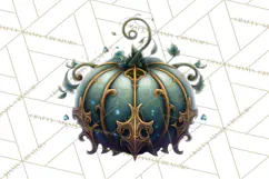 Spooky Cute Goth Glam Clip Art PNG for Halloween Designs Product Image 3